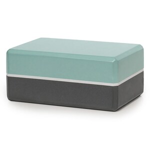 4in Striped Yoga Block (4x6x9in) Smoky Sage